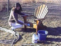 Cleaning the Chair
