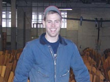 Max Baldwin sanding boards